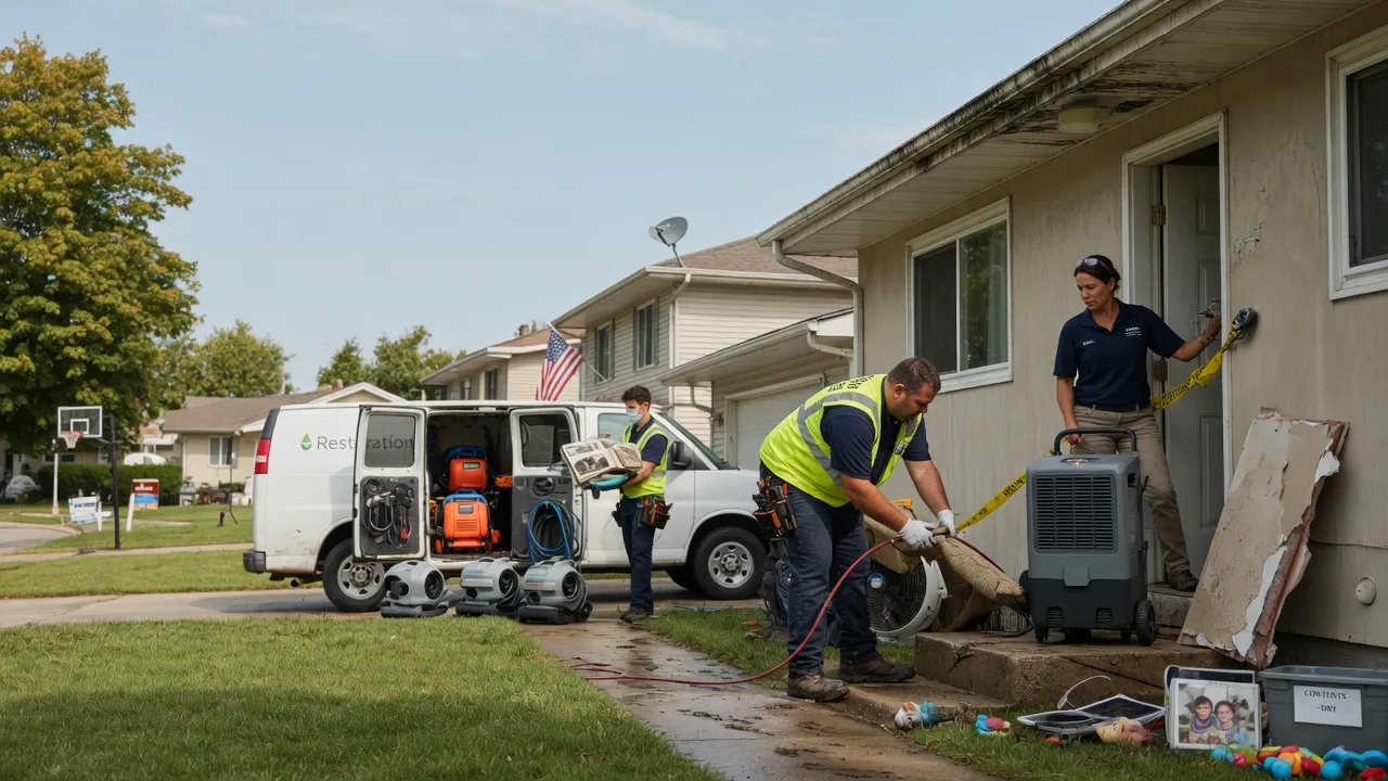 Water Damage Restoration in Carmel, IN near me